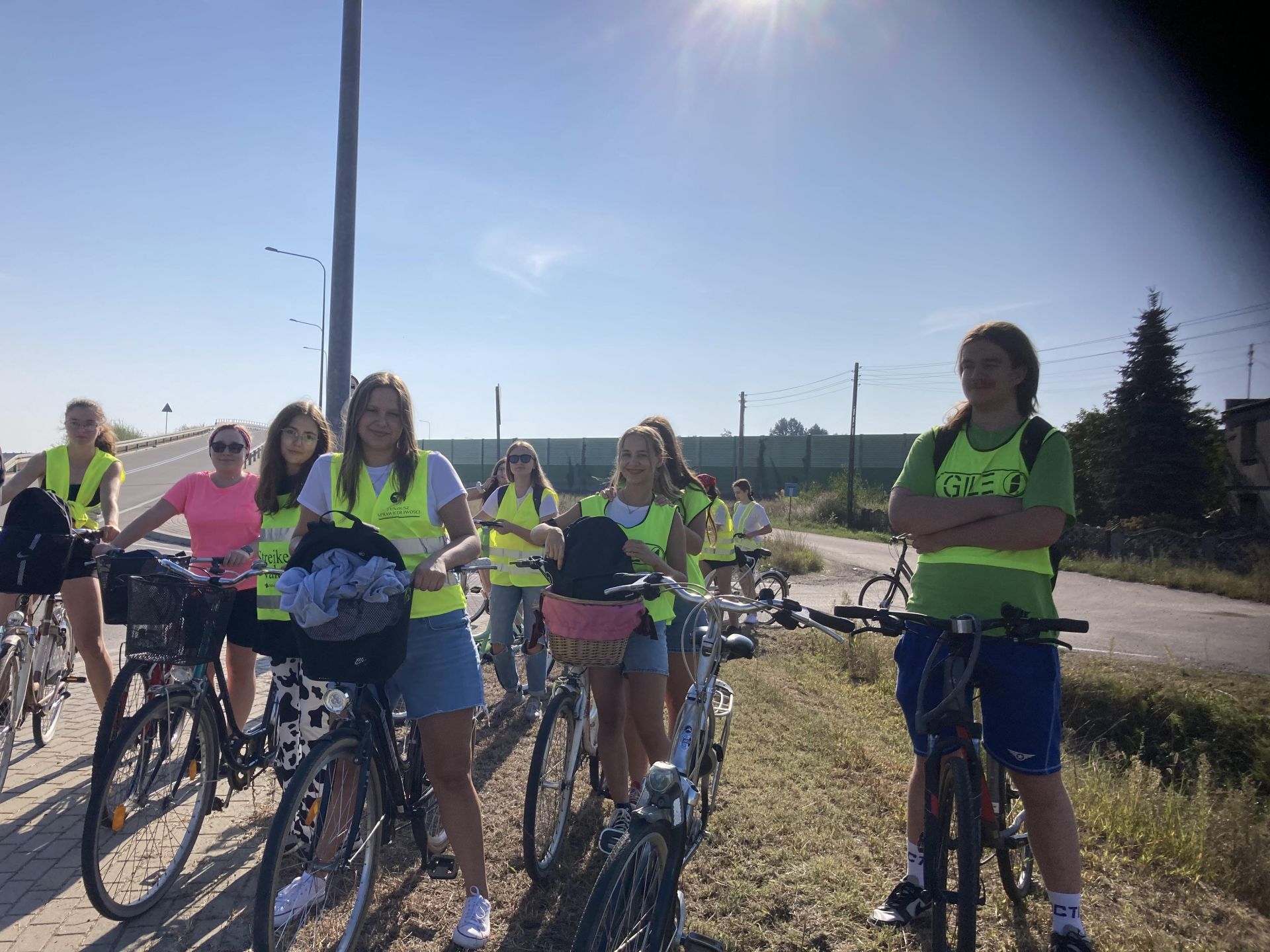 4d na rowerach w Weronikopolu